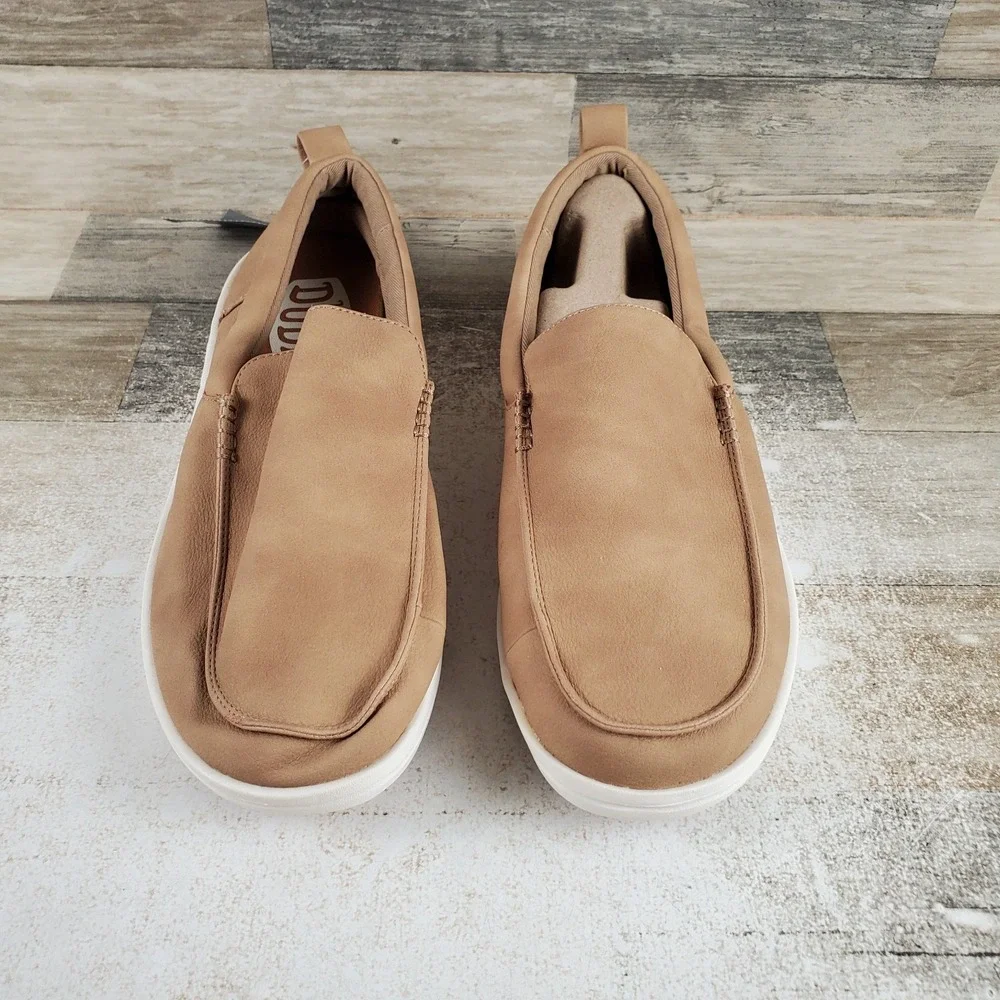 Hey Dude Paul Slip Classic Mens Loafer Loafer Shoes Sz 9 Arsh Leather Slip On